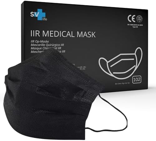 Vue 5 de Pcs Masque Chirurgical Iir