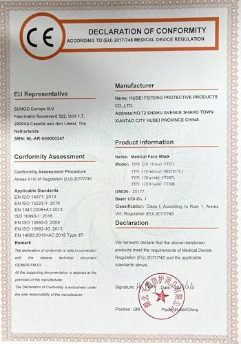 Vue 7 de Pcs Masque Chirurgical Iir