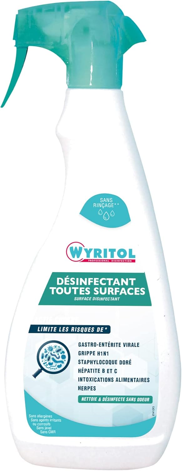 Wyritol Spray Nettoyant Desinfectant