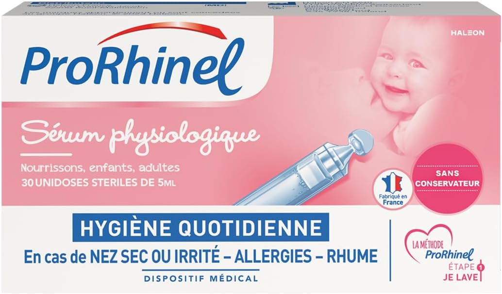 Prorhinel Serum Physiologique Unidoses