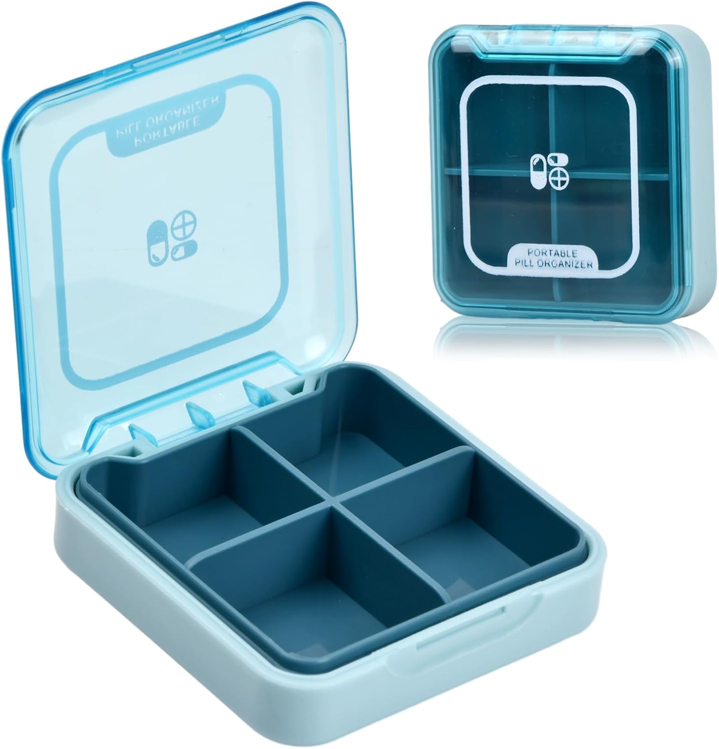 Wisebom Pilulier Portable Boites
