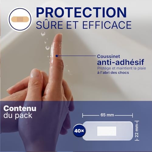 Vue 3 de Hansaplast Aqua Protect Pansements