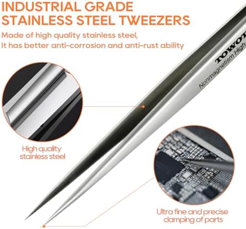 Vue 2 de Pincettes De Precision Pincettes