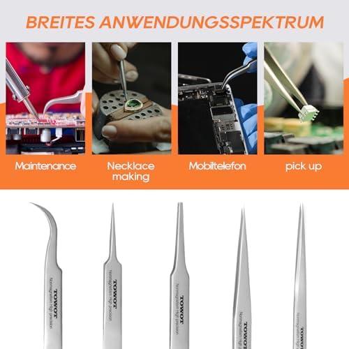 Vue 5 de Pincettes De Precision Pincettes