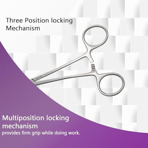 Vue 3 de Pince Hemostatique Professionnelle Mjw