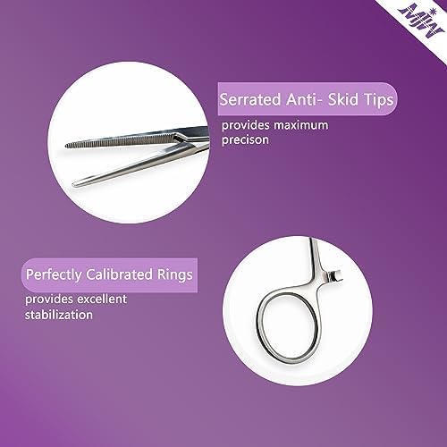Vue 4 de Pince Hemostatique Professionnelle Mjw