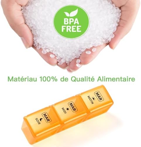 Vue 5 de Opret Pilulier Semainier Francais