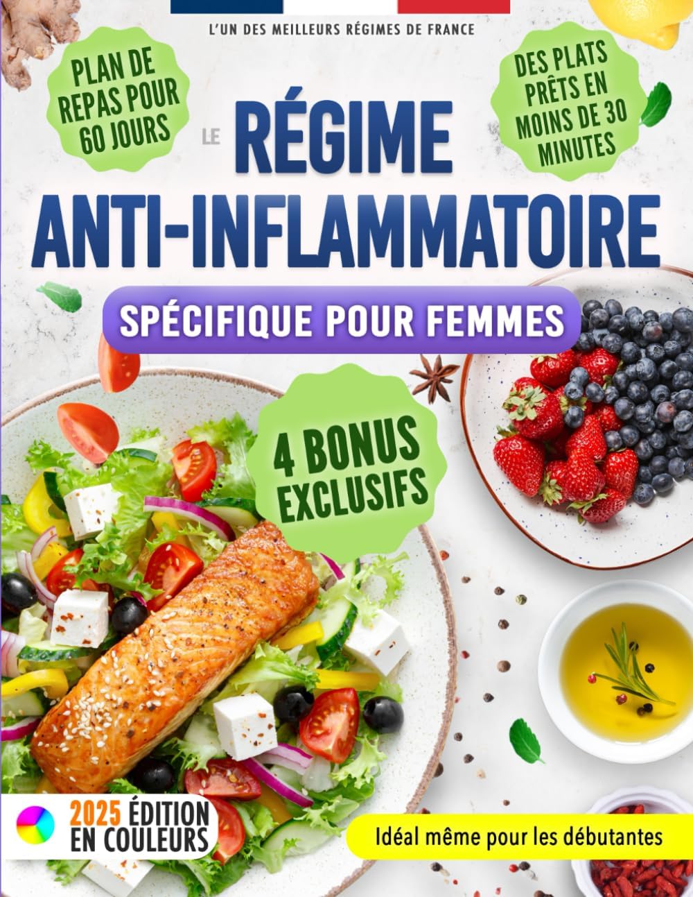 Vue 4 de Recettes Antiinflammatoires Le Guide