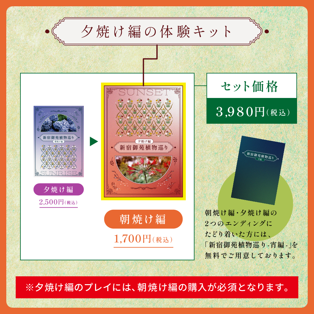 新宿御苑　夕焼け2