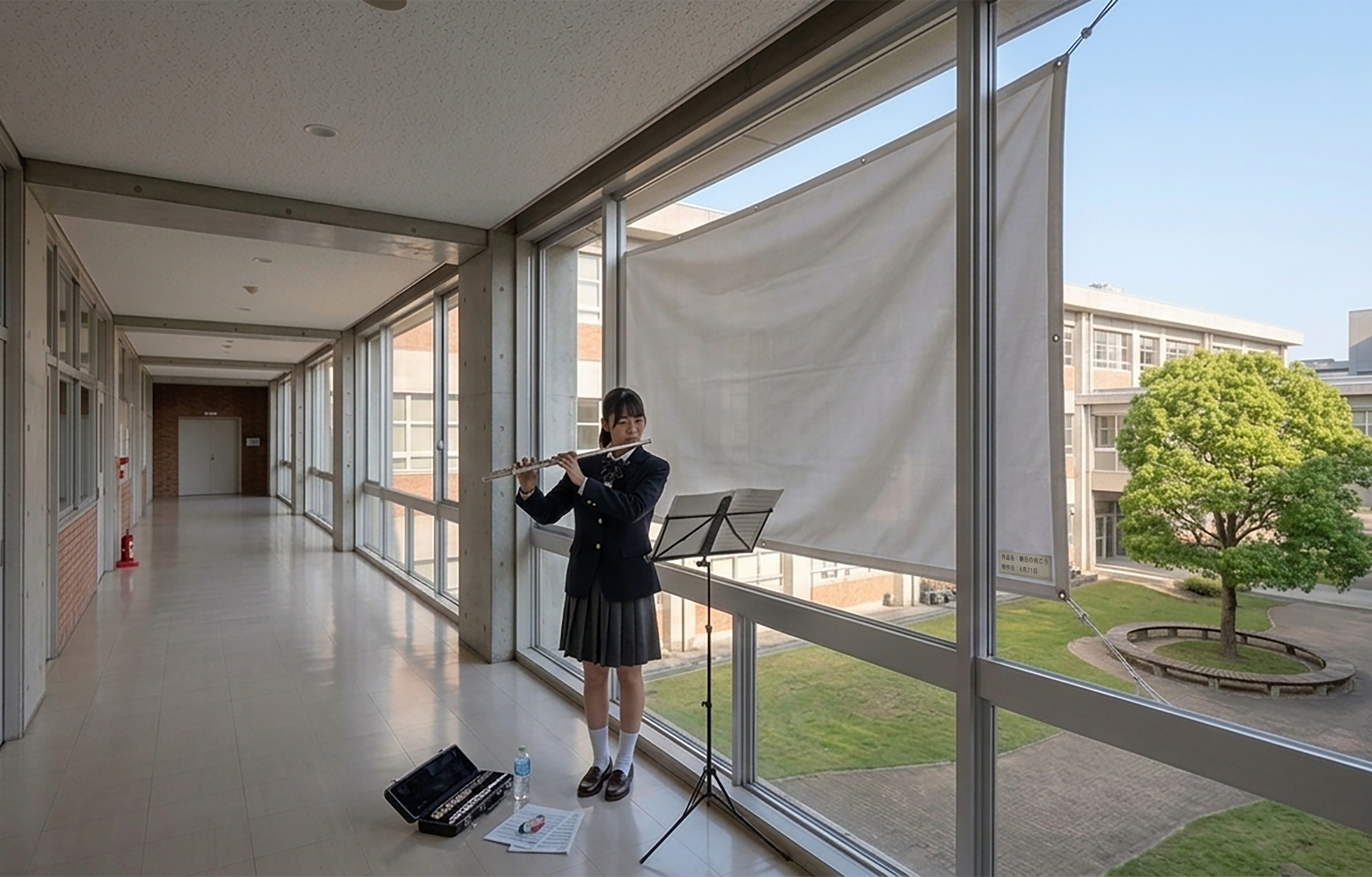 吹奏楽部の活動の様子