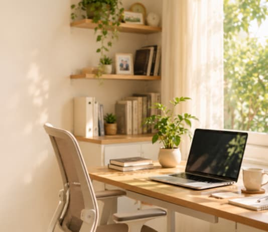 Bí quyết thiết kế góc làm việc nhỏ truyền cảm hứng Tạo cảm hứng cho góc làm việc nhỏ