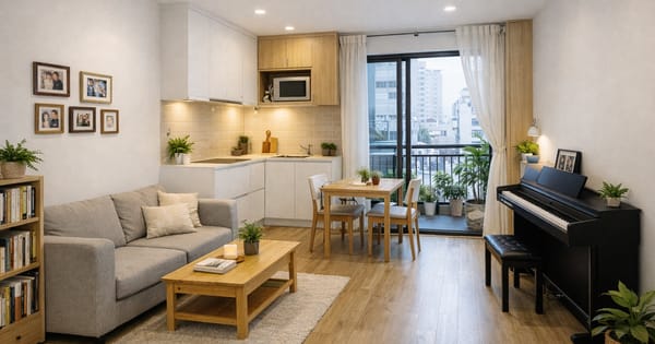 Biến nhà nhỏ thành nơi đáng sống