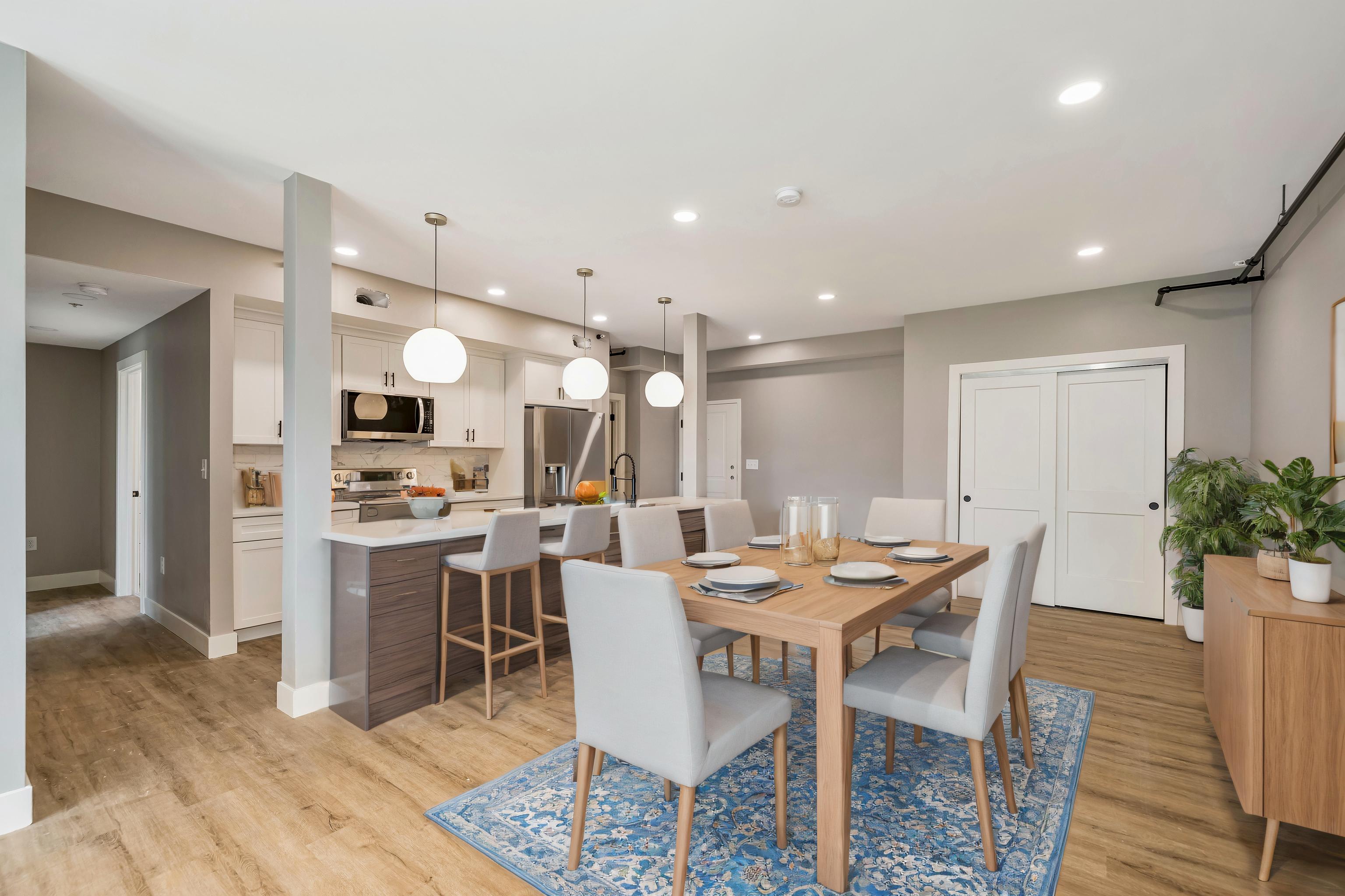 The Mannino Building luxury apartments interior — Madisonville Cincinnati Ohio
