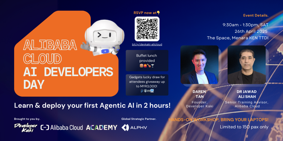 Developer Kaki x Alibaba Cloud AI Developers Day