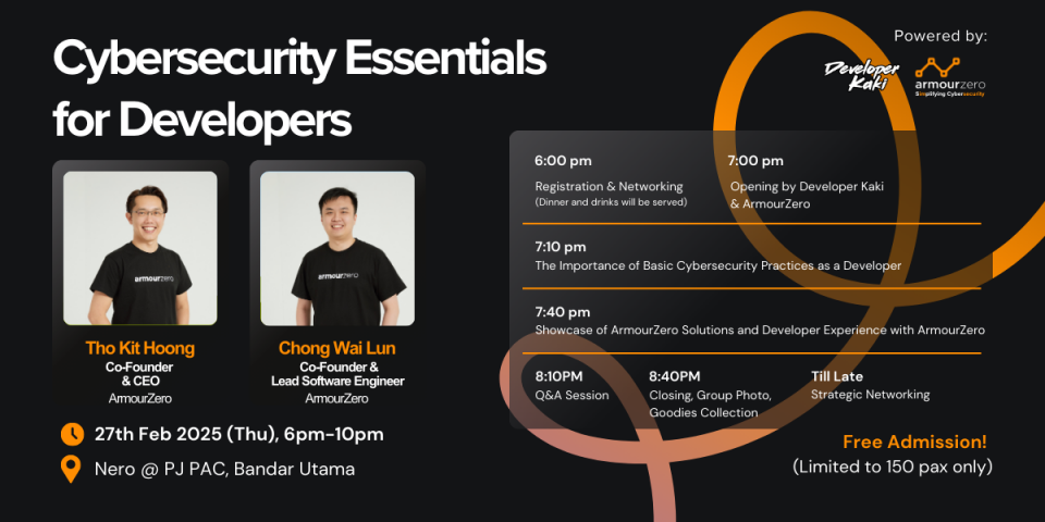 Cybersecurity Essentials for Developers