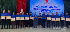 Tổng kết Chiến dịch Thanh niên tình nguyện hè năm 2026