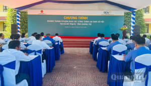 Khánh thành, bàn giao các công trình an sinh xã hội