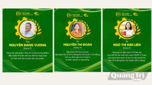 Quảng Trị có 3 đại biểu được tôn vinh 'Nông dân Việt Nam xuất sắc 40 năm đổi mới'