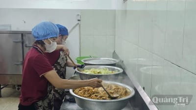 Kiểm tra, rà soát các điều kiện bảo đảm an toàn thực phẩm tại trường học