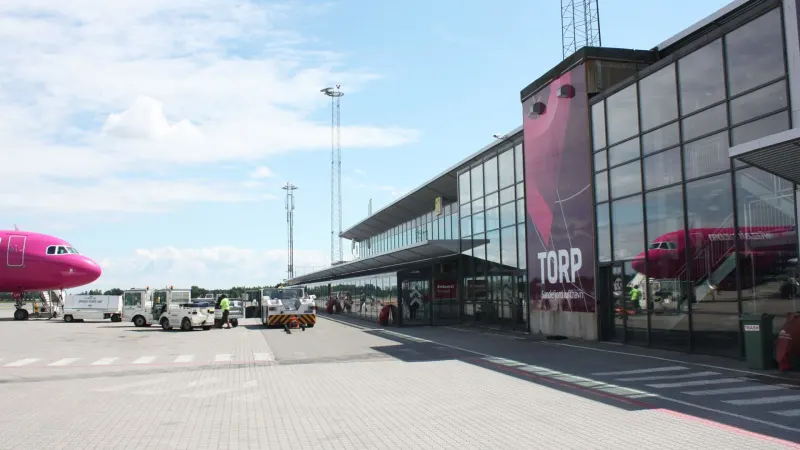 Sandefjord Torp Airport campervan pickup location