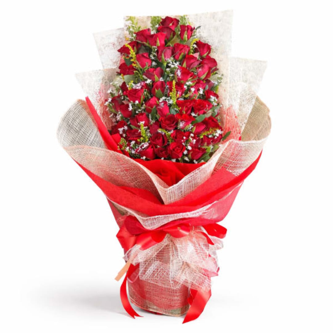 Grand Red Elegance - Image 1
