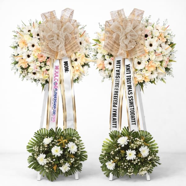 Twin Tribute Stands - Image 1