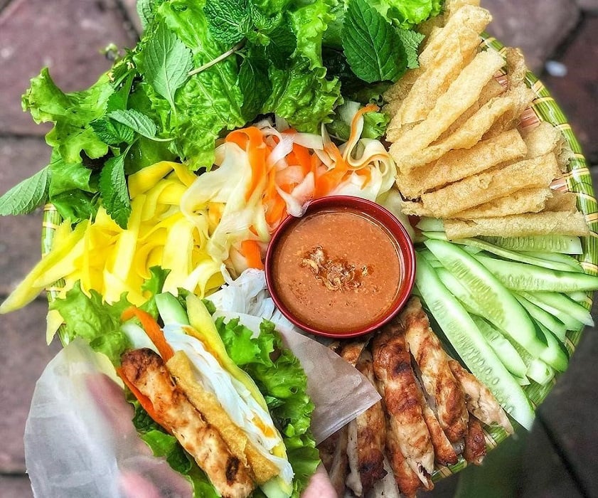Image Nem nướng Nha Trang
