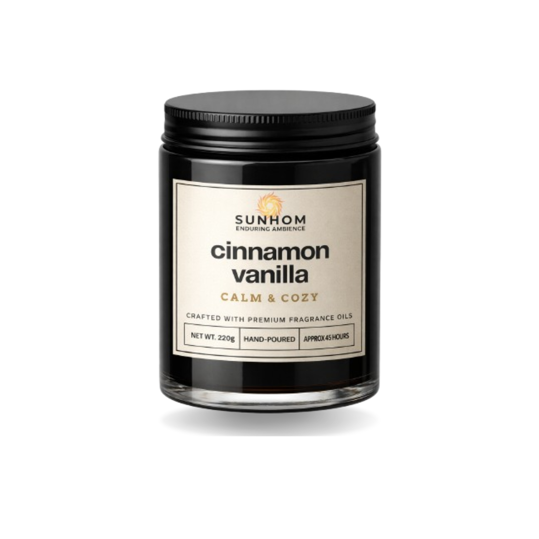 Cinnamon Vanilla Soy Candle