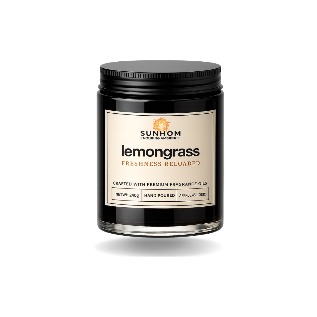 Lemongrass Soy Candle