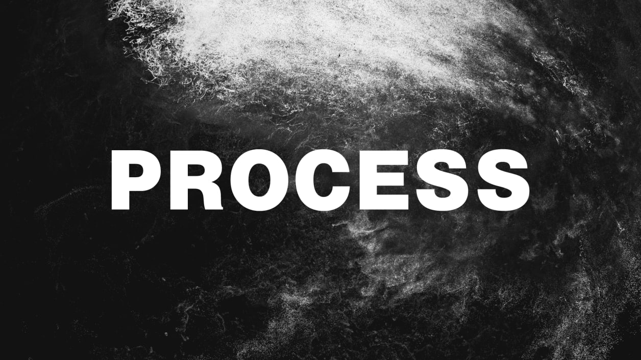 Artwork entitled Process