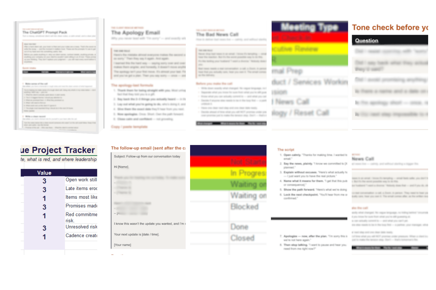 Client Rescue Toolkit