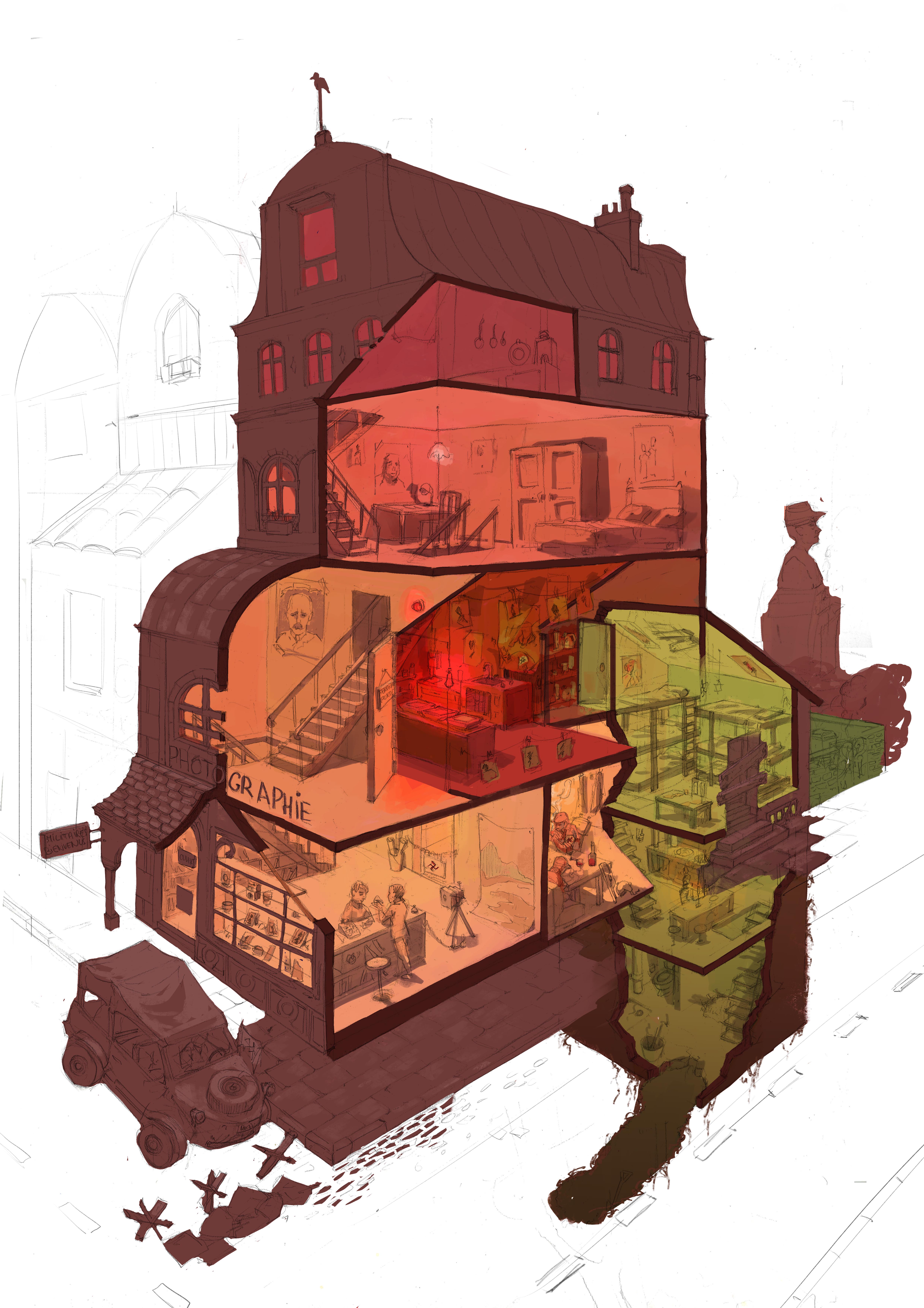 Deux voisins si différents