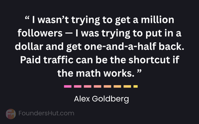 Alex Goldberg Quote