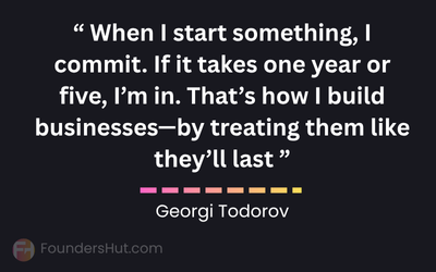 Georgi Todorov Quote