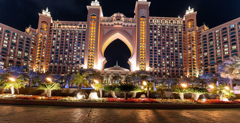 Modern Dubai by night: Marina, Museum of the Future and Burj Khalifa 4