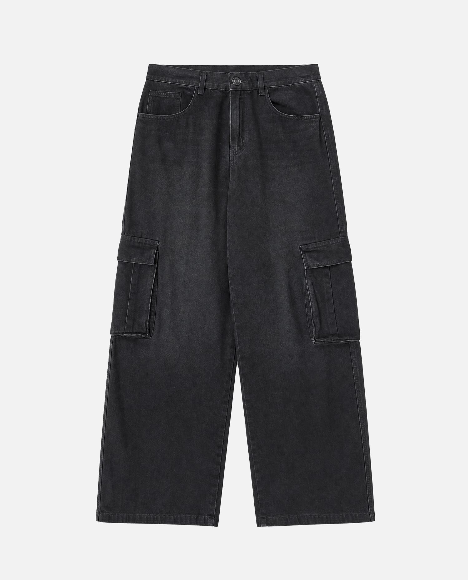 DENIM CARGO [J1] - BLACK