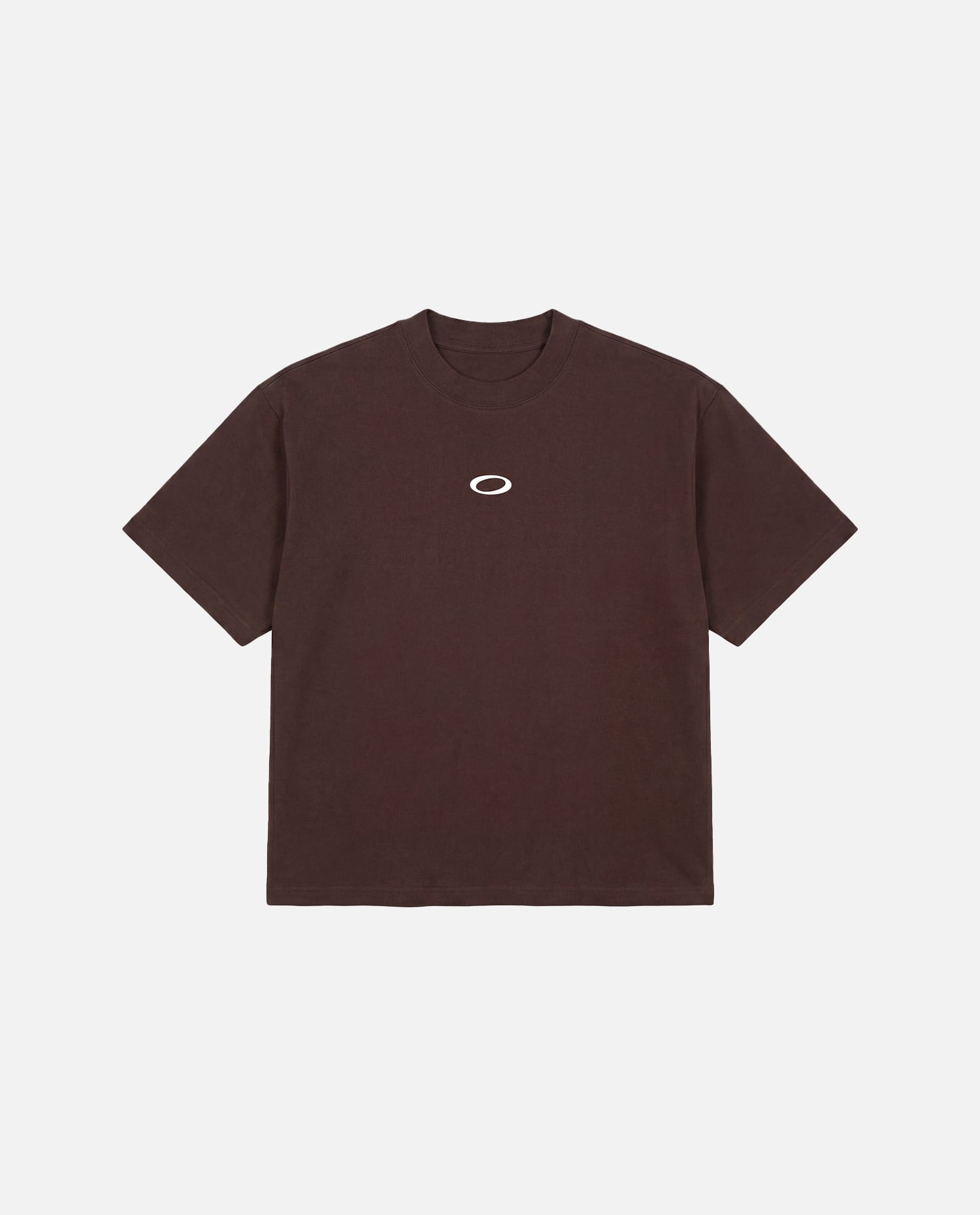 BOXY T-SHIRT [R2] - BROWN