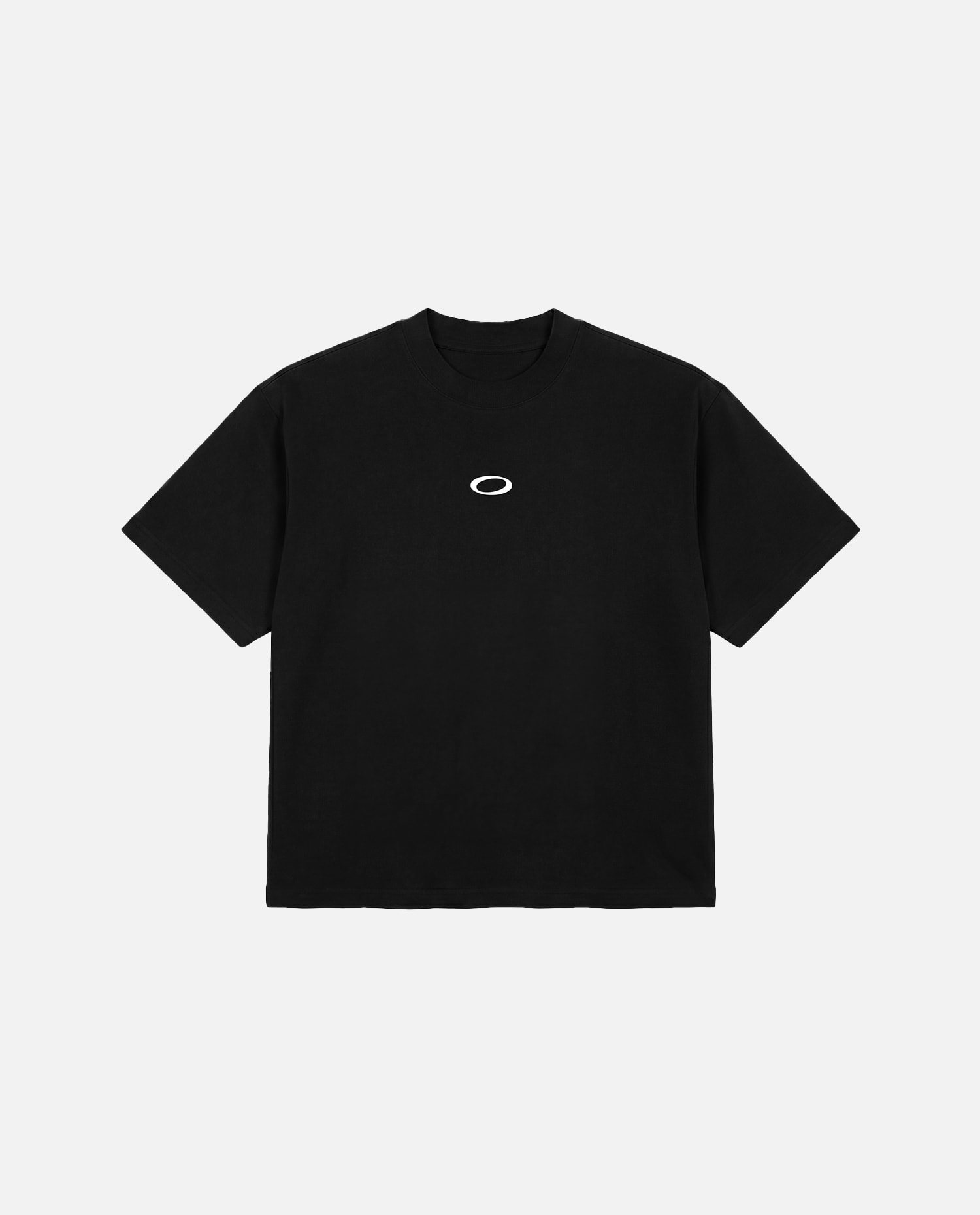 BOXY T-SHIRT [R2] - BLACK