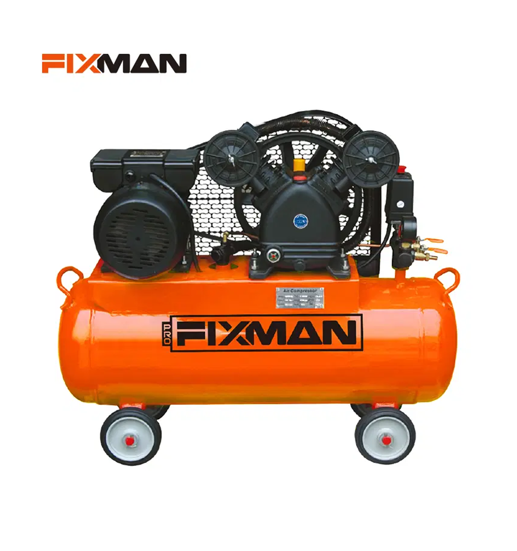 Air Compressor Belt Driven Oil-Lubrication 2HP 100L//Y2025 FIXMAN