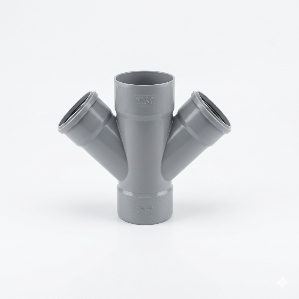 PVC 4'' Cross Y - 110 mm