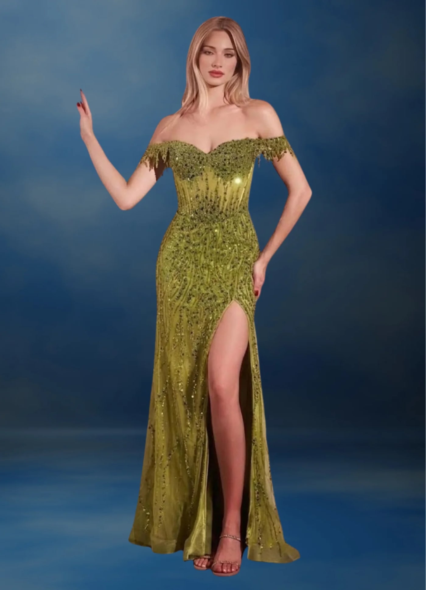 Quinceañera — godmother dress