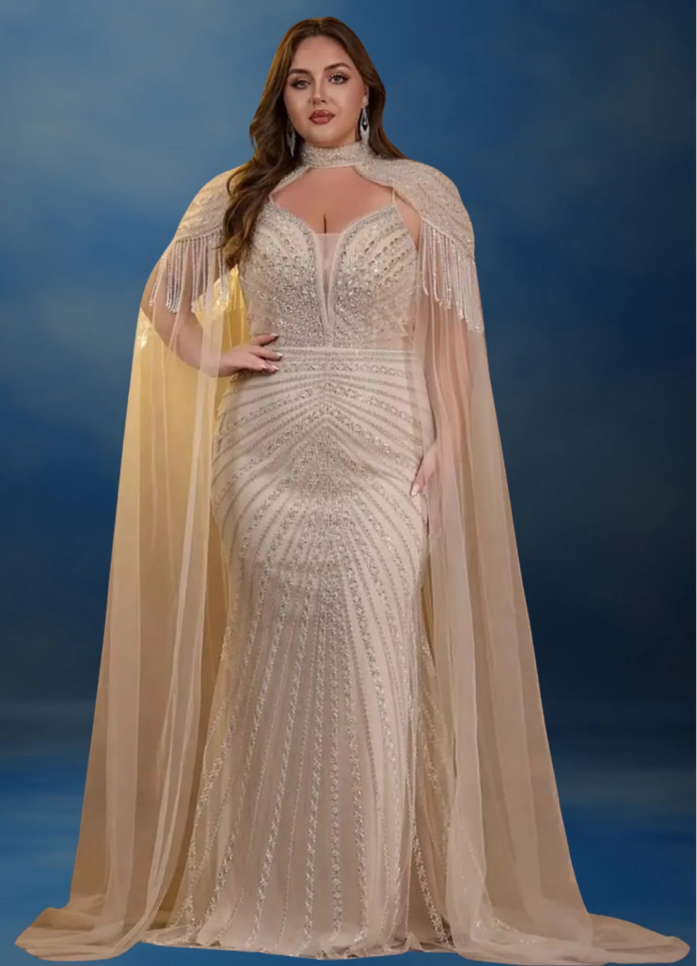 Quinceañera — godmother dress