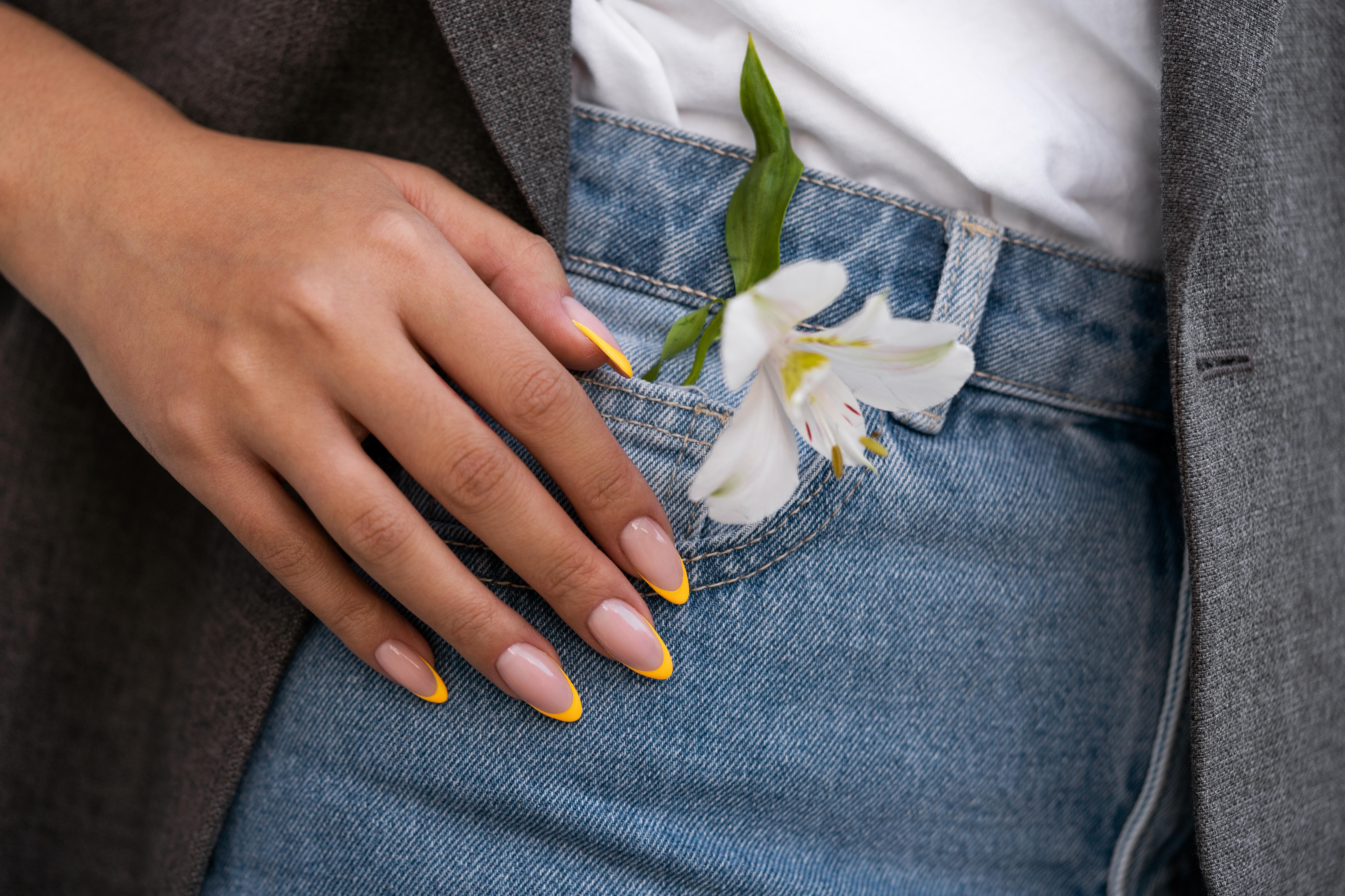 French Mani Pedi
