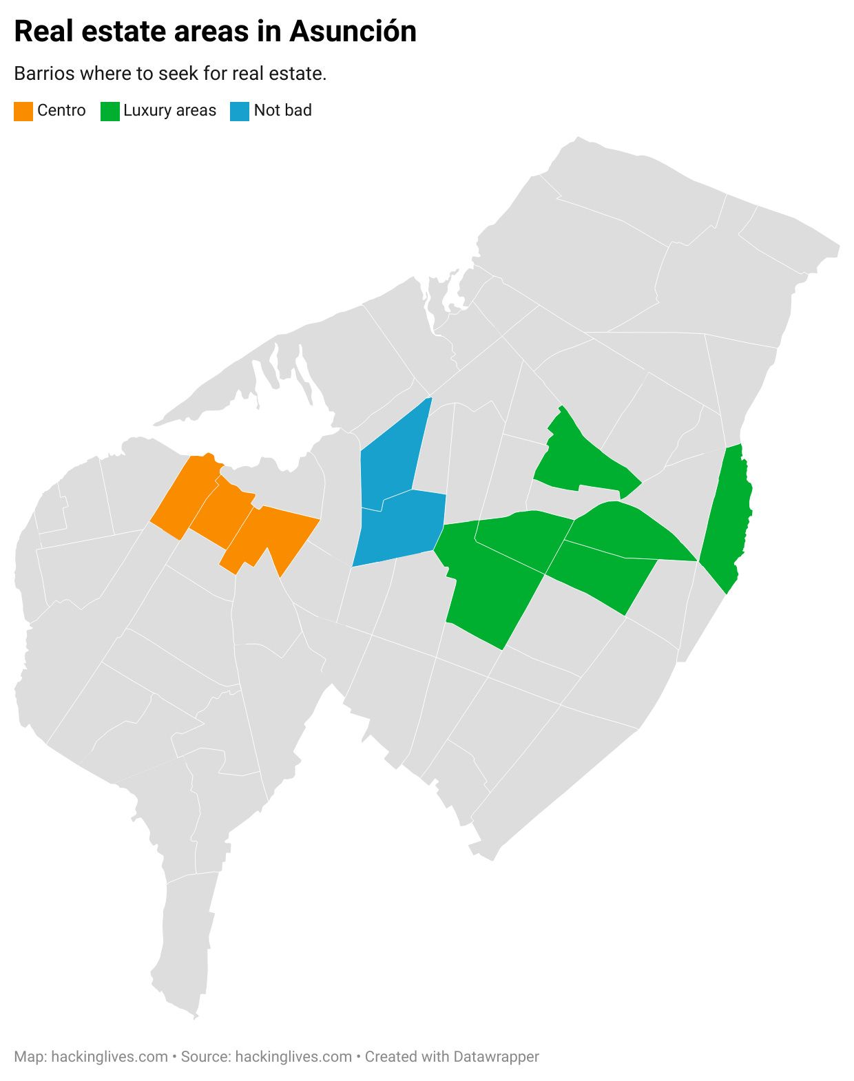 realitní trh v Paraguayi - nejlepší zóny na investici