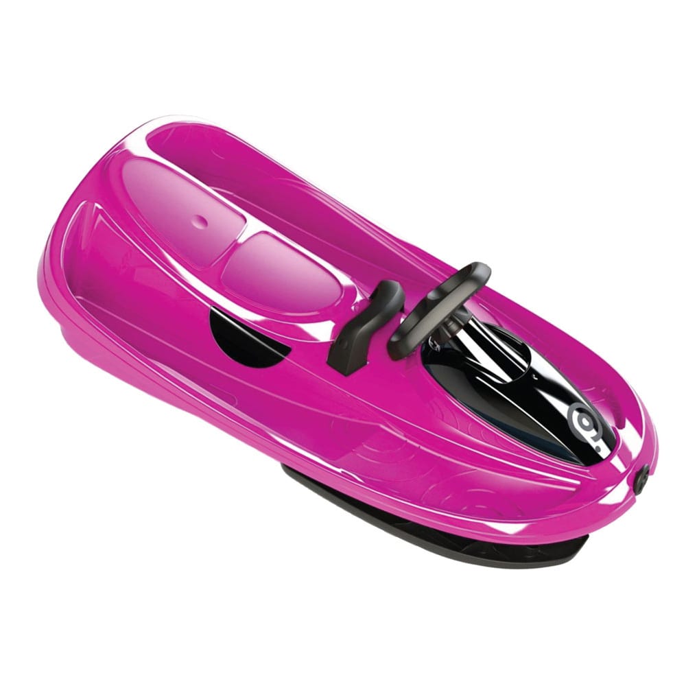 Bob Neve Stratos 2 Posti C/Volante Rosa Rosa – Giocattolo per Bambini 