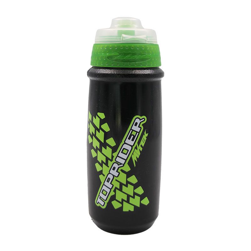 MVTEK Borraccia TOPRIDER 650ml Verde/Nero per MTB su Fotocolombo.it