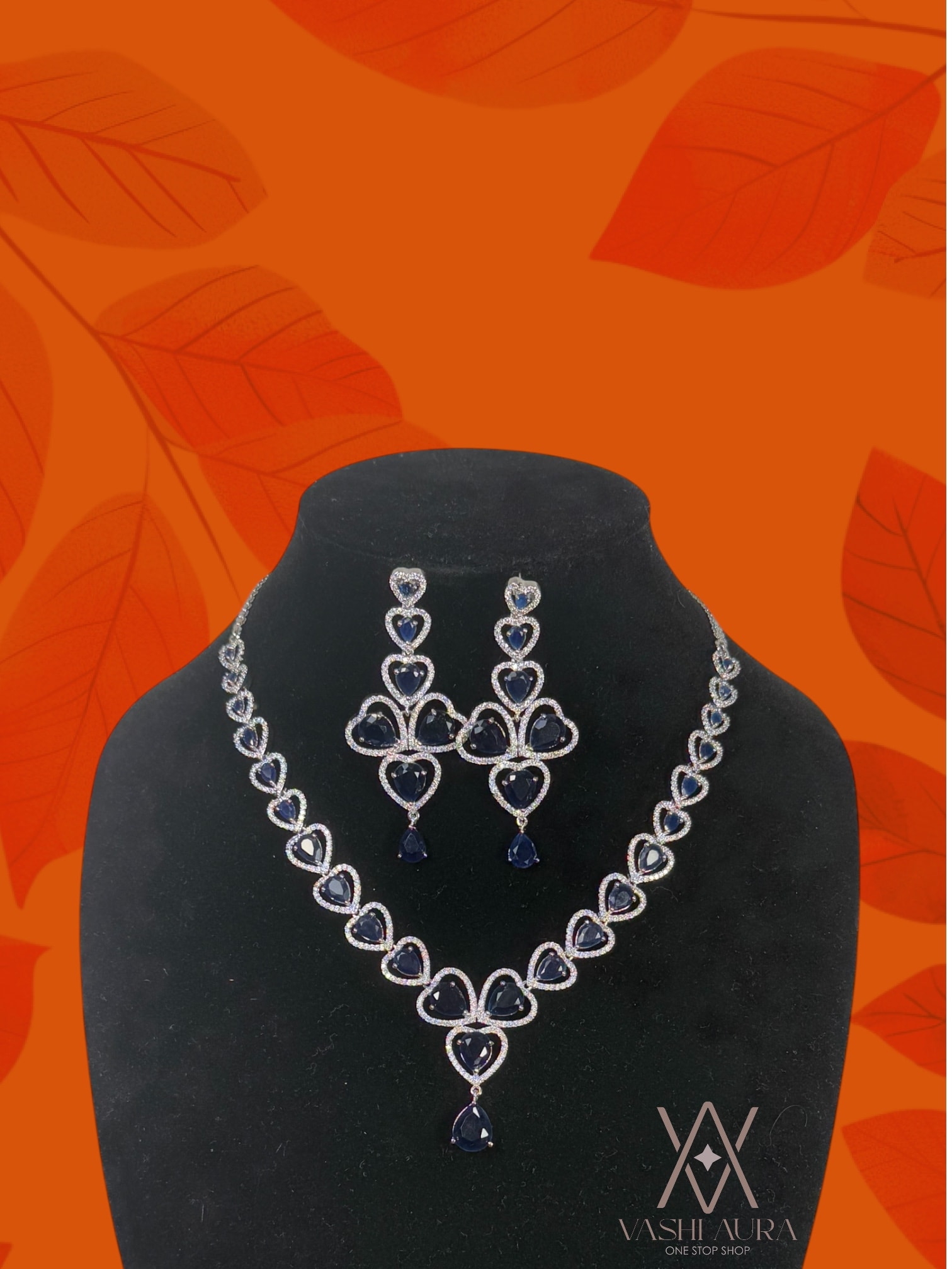 Special Gift Necklace set in CZ
