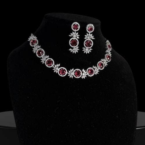 Necklace with Earrings