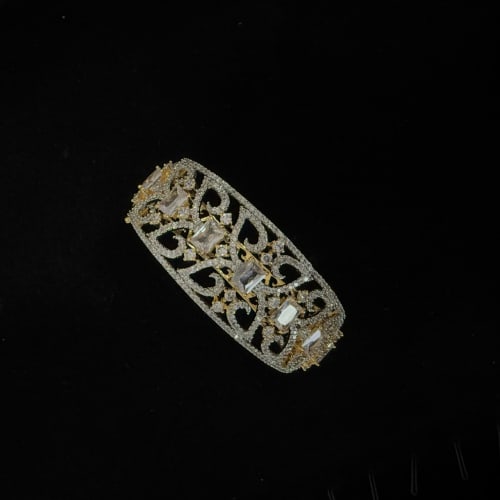 CZ Bracelet with Transparent square CZ