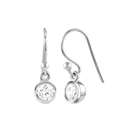Traditional Peacock Silver Jhumki